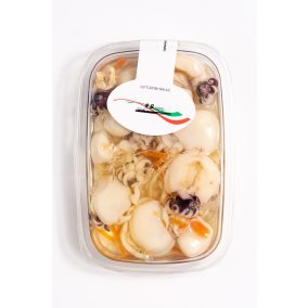Marinált tintahal saláta olajban 200gr