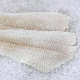 Friss halibut filé bőr nélkül