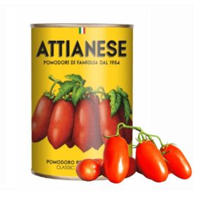 Attianese hámozott paradicsom 400gr