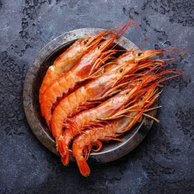 L1 Argentin vörös rák, egész 2kg/csomag