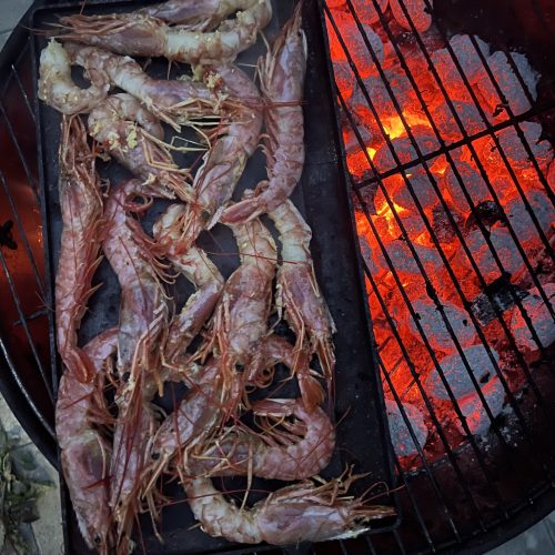 L1 Argentin vörös rák, egész 2kg/csomag