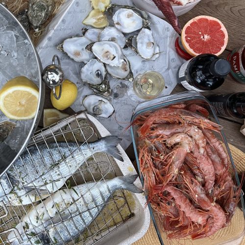 L1 Argentin vörös rák, egész 2kg/csomag