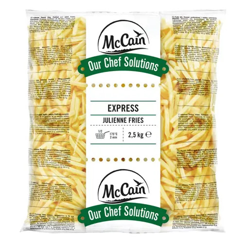 McCain Express Julienne hasábburgonya 2,5kg/csomag