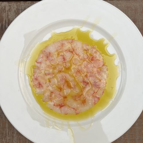 Vörös garnéla carpaccio 75gr/db