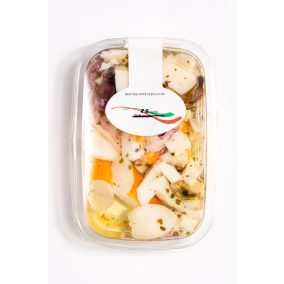 Marinált tenger gyümölcsei olajban 200gr