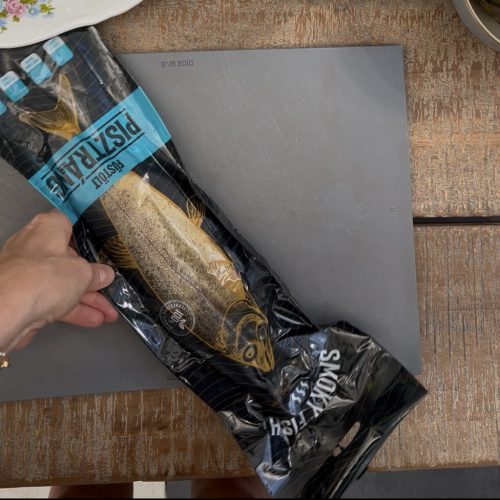 Bükkfán füstölt pisztráng kb 350gr/db