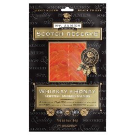   Skót füstölt szeletelt lazac whisky és méz páccal, hűtött  200gr