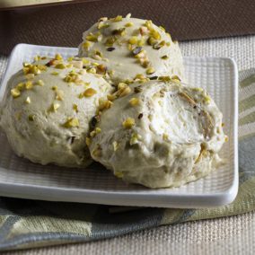 Pisztáciás profiterol, gyorsfagyasztott